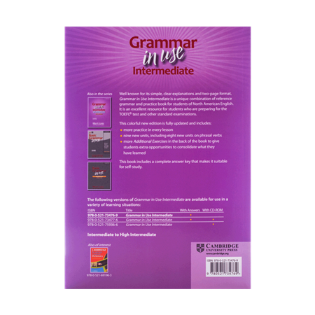 Grammar In Use Intermediate North American  3rdCD  3 